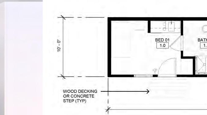 Connect Shelter 2 Efficiency floor plan
